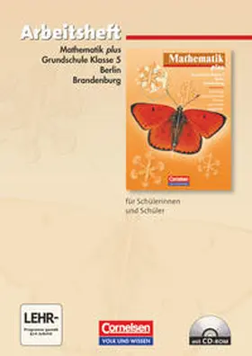 Pohlmann / Stoye |  Mathematik plus. Grundschule 5. Schuljahr. Berlin und Brandenburg. Arbeitsheft | Buch |  Sack Fachmedien