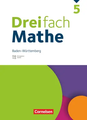Kaste / Wennekers / Heckner |  Dreifach Mathe 5. Schuljahr. Baden-Württemberg - Schulbuch - Mit digitalen Hilfen, Erklärfilmen und Wortvertonungen | Buch |  Sack Fachmedien