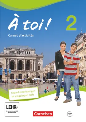 Héloury / Jorißen |  À toi! 02. Carnet d'activités mit mit Audios online und eingelegtem Förderheft | Buch |  Sack Fachmedien