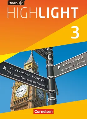 Abbey / Donoghue / Thorne |  English G Highlight 03: 7. Schuljahr. Schülerbuch Hauptschule | Buch |  Sack Fachmedien