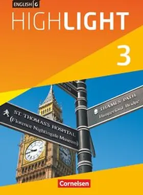 Abbey / Donoghue / Thorne |  English G Highlight 03: 7. Schuljahr. Schülerbuch Hauptschule | Buch |  Sack Fachmedien