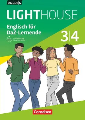 Lavodrama / Rudolph |  English G Lighthouse 3/4: 7./8. Schuljahr. Englisch für DaZ-Ler. Workbook mit Audios und Lösungen online | Buch |  Sack Fachmedien