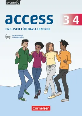  English G Access Band 3/4: 7./8. Schuljahr - Für DaZ-Lernende - Zu allen Ausgaben - Workbook mit Audios und Lösungen online | Buch |  Sack Fachmedien