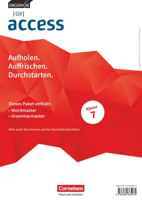  English G Access - G9 - Band 3: 7. Schuljahr - Wordmaster und Grammarmaster (Im Paket) | Buch |  Sack Fachmedien