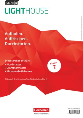  English G Lighthouse Band 3: 7. Schuljahr - Arbeitshefte Wordmaster, Grammarmaster und Klassenarbeitstrainer (Im Paket) | Buch |  Sack Fachmedien