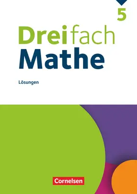  Dreifach Mathe 5. Schuljahr - Lösungen zum Schülerbuch | Loseblattwerk |  Sack Fachmedien