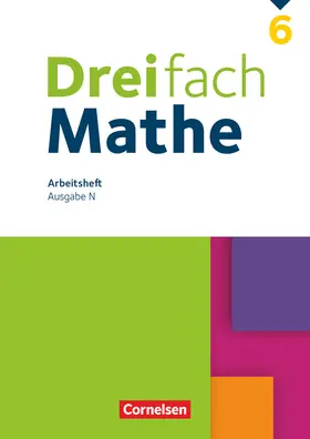  Dreifach Mathe 6. Schuljahr. Niedersachsen - Arbeitsheft mit Lösungen | Buch |  Sack Fachmedien