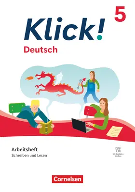 Krauß / Nagel / Quinten |  Klick! 5. Schuljahr. Deutsch - Schreiben und Lesen - Arbeitsheft mit Lösungen und digitalen Medien | Buch |  Sack Fachmedien