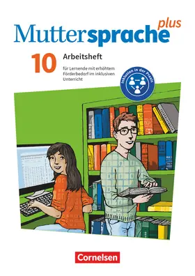 König / Lobstein / Wöhlbier |  Muttersprache plus 10. Schuljahr - Allgemeine Ausgabe 2020 und Sachsen 2019 - Arbeitsheft für Lernende mit erhöhtem Förderbedarf im inklusiven Unterricht | Buch |  Sack Fachmedien