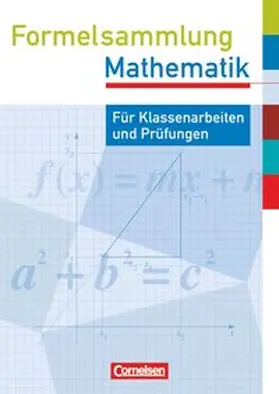Köcher |  Formelsammlungen Sekundarstufe I. Prüfungseinleger Mathematik. 5er Pack. Westliche Bundesländer (außer Bayern und Hessen) | Buch |  Sack Fachmedien