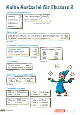  Einstern - Mathematik - Kartonbeilagen zu allen Ausgaben - Band 3 | Loseblattwerk |  Sack Fachmedien