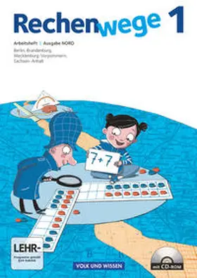 Mirwald / Fuchs / Käpnick |  Rechenwege Nord 1. Schuljahr. Arbeitsheft | Buch |  Sack Fachmedien