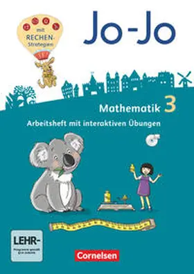 Becherer / Schulz / Gmeiner |  Jo-Jo Mathematik 3. Schuljahr - Allgemeine Ausgabe - Arbeitsheft mit interaktiven Übungen auf scook.de und CD-ROM | Buch |  Sack Fachmedien