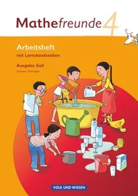 Elsner / Wallis / Fiedler |  Mathefreunde 4. Schuljahr. Arbeitsheft. Süd | Buch |  Sack Fachmedien