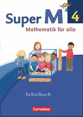 Frost / Manten / Viseneber |  Super M 4. Schuljahr - Westliche Bundesländer - Schülerbuch mit Kartonbeilagen | Buch |  Sack Fachmedien