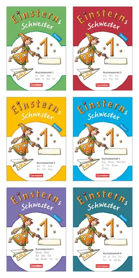 Maurach / Pfeifer / Bauer |  Einsterns Schwester Erstlesen 1. Jahrgangsstufe. 6 Buchstabenhefte mit Lauttabelle. Bayern 2014 | Buch |  Sack Fachmedien