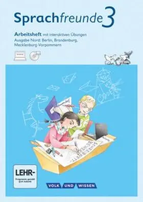 Junghänel / Knöfler / Kelch |  Sprachfreunde - Sprechen - Schreiben - Spielen - Ausgabe Nord (Berlin, Brandenburg, Mecklenburg-Vorpommern) - Neubearbeitung 2015 - 3. Schuljahr | Buch |  Sack Fachmedien