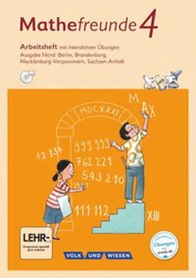 Elsner / Wallis / Fiedler |  Mathefreunde 4. Schuljahr - Nord - Arbeitsheft mit interaktiven Übungen auf scook.de | Buch |  Sack Fachmedien