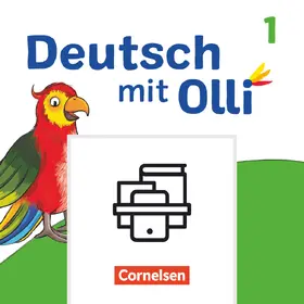 Bergmann / Christ / Tiedje |  Deutsch mit Olli - Erstlesen - Ausgabe 2021 - 1. Schuljahr | Loseblattwerk |  Sack Fachmedien