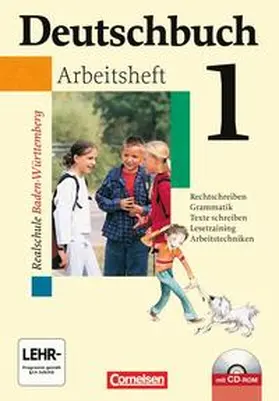 Butz / Diehm / Ferrante-Heidl |  Deutschbuch - Realschule Baden-Württemberg / Band 1: 5. Schuljahr - Arbeitsheft mit Lösungen und Übungs-CD-ROM | Buch |  Sack Fachmedien
