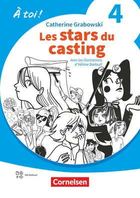 Mann-Grabowski / Grabowski |  À toi ! Band 4 - Ausgabe 2022 - Lektüre A2 - Les stars du casting | Buch |  Sack Fachmedien