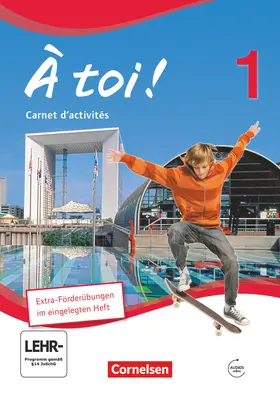Héloury / Jorißen |  À toi! 01. Carnet d'activités mit Audios online. Schülerversion | Buch |  Sack Fachmedien