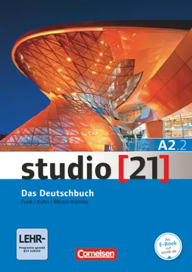 Funk |  studio [21] Grundstufe A2: Teilband 2 - Das Deutschbuch (Kurs- und Übungsbuch mit DVD-ROM) | Buch |  Sack Fachmedien