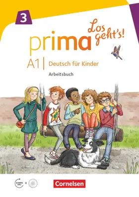 Ciepielewska-Kaczmarek / Obradovic / Valman |  Prima - Los geht's! Band 3 - Arbeitsbuch mit Audio-CD | Buch |  Sack Fachmedien