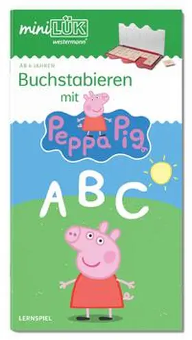 Bierwald |  miniLÜK. Kindergarten/Vorschule Buchstabieren mit Peppa Pig | Buch |  Sack Fachmedien