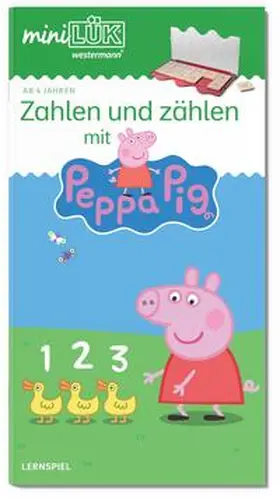 Bierwald |  miniLÜK. Kindergarten/Vorschule Zahlen und Zählen mit Peppa Pig | Buch |  Sack Fachmedien