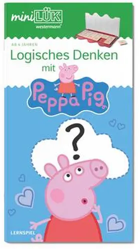 Bierwald |  miniLÜK. Kindergarten/Vorschule Logisches Denken mit Peppa Pig | Buch |  Sack Fachmedien
