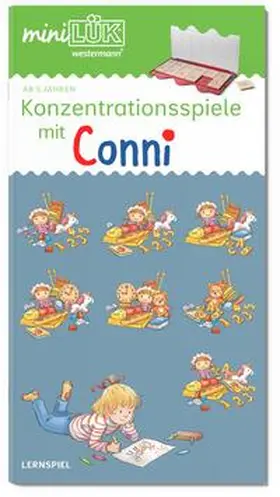 Bierwald |  miniLÜK. Vorschule/ 1. Klasse Konzentrationsspiele mit Conni | Buch |  Sack Fachmedien