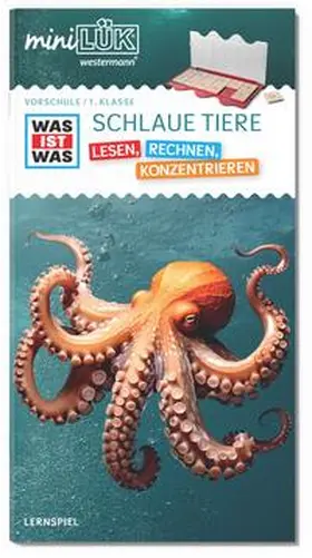 Bierwald |  miniLÜK. WAS IST WAS Schlaue Tiere Lesen, Rechnen, Konzentrieren Vorschule | Buch |  Sack Fachmedien