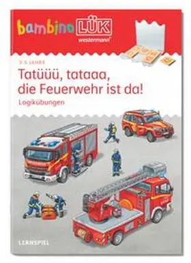 Bierwald |  bambinoLÜK. Kindergarten/Vorschule Tatüüü, tataaa! Die Feuerwehr ist da! | Buch |  Sack Fachmedien