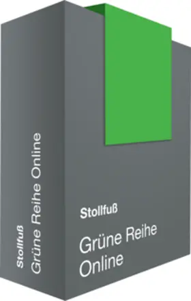 Stollfuß Grüne Reihe Online | Stollfuß Medien | Datenbank | sack.de