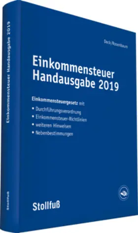  Einkommensteuer Handausgabe - online | Datenbank |  Sack Fachmedien