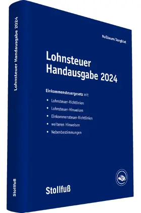 Nußbaum / Jungblut |  Lohnsteuer Handausgabe - online | Datenbank |  Sack Fachmedien