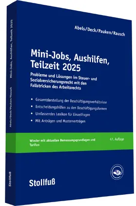 Abels / Besgen / Pauken |  Mini-Jobs, Aushilfen, Teilzeit - online | Datenbank |  Sack Fachmedien