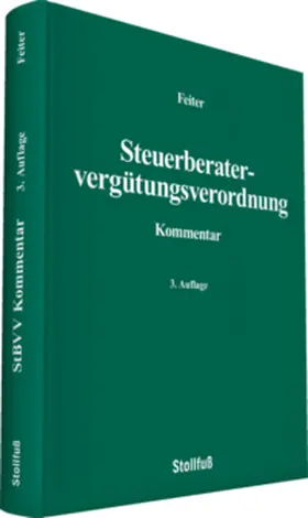 Feiter |  Steuerberatervergütungsverordnung Kommentar - online | Datenbank |  Sack Fachmedien