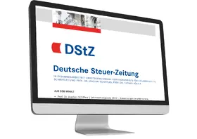  Zeitschriften-Modul DStZ | Datenbank |  Sack Fachmedien