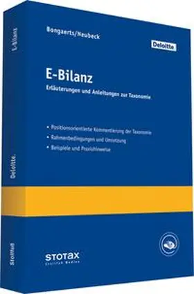 Bongaerts / Neubeck / Deloitte |  E-Bilanz | Buch |  Sack Fachmedien