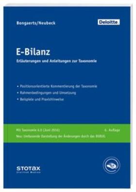 Bongaerts / Neubeck / Deloitte |  E-Bilanz | Buch |  Sack Fachmedien