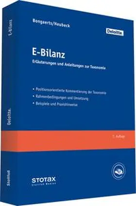 Deloitte / Bongaerts / Neubeck | E-Bilanz | Buch | 978-3-08-318806-3 | www2.sack.de