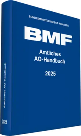 Amtliches AO-Handbuch 2025 | Buch | 978-3-08-362325-0 | sack.de