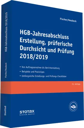 Fischer / Neubeck |  HGB-Jahresabschluss - Erstellung, prüferische Durchsicht und Prüfung 2018/19 | Buch |  Sack Fachmedien