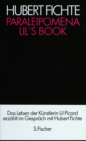 Kay / Fichte |  Die Geschichte der Empfindlichkeit. Paralipomena. Lil's Book | Buch |  Sack Fachmedien