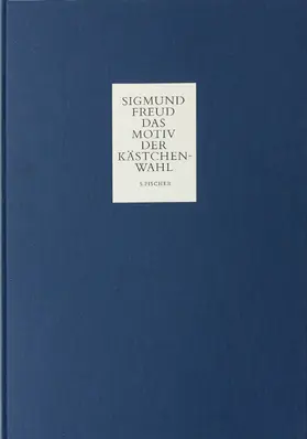 Freud / Grubrich-Simitis |  Das Motiv der Kästchenwahl | Buch |  Sack Fachmedien
