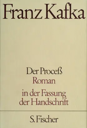 Pasley / Kafka |  Der Proceß ( Prozess) | Buch |  Sack Fachmedien