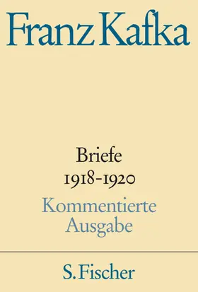 Kafka |  Briefe 1918-1920 | Buch |  Sack Fachmedien