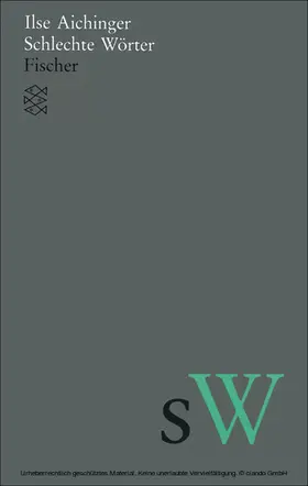 Aichinger |  Schlechte Wörter | eBook | Sack Fachmedien